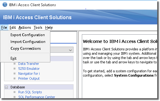 ibm i access client solutions as400