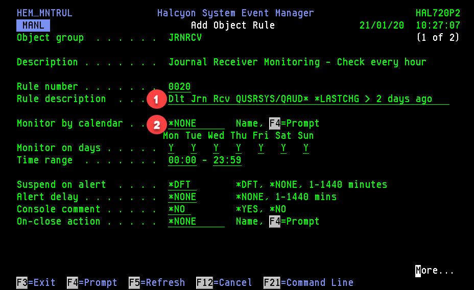 Managing Journal Receivers · Customer Portal